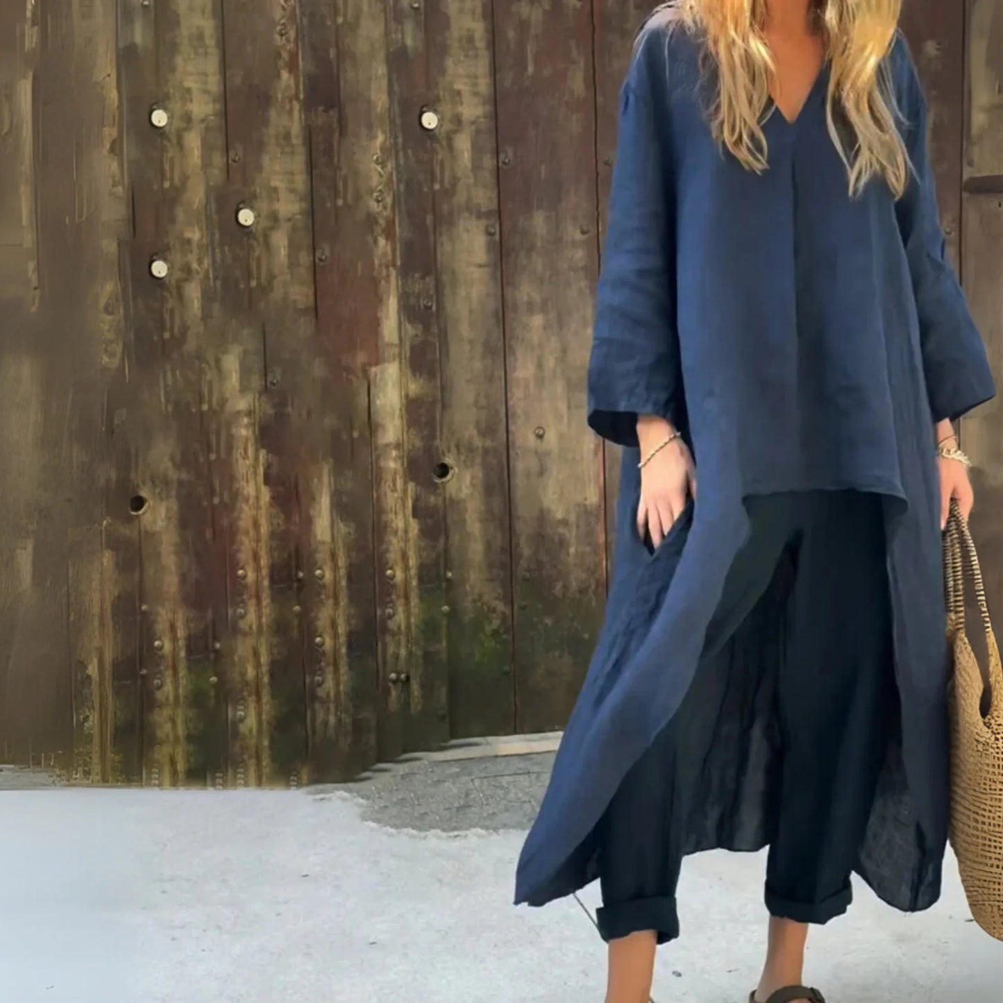 Ensemble 2 pièces col V - VoltÉlan