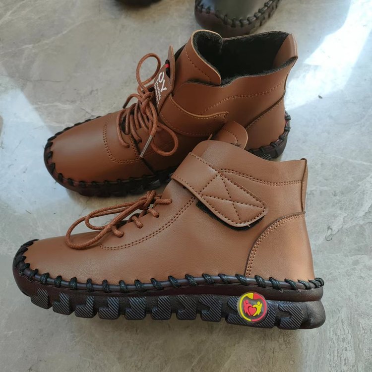 OY Chaussures en cuir cousues main ، semelle ultra-souple - VoltÉlan