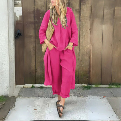 Ensemble 2 pièces col V - VoltÉlan