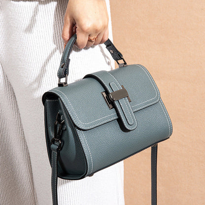 "Livia" Sac à Bandoulière Élégance en Cuir Véritable