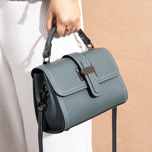 "Livia" Sac à Bandoulière Élégance en Cuir Véritable