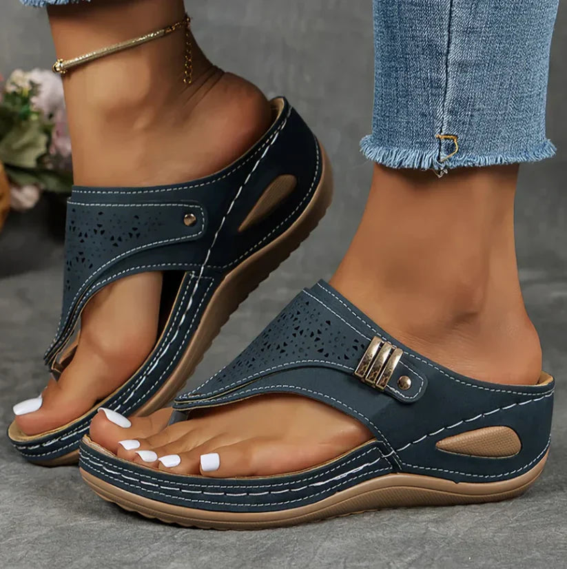 Sandale Élise – Élégance sans effort, Confort inégalé - VoltÉlan