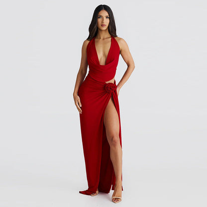 Robe Échancrée Élégante - Robe Femme Décolletée Chic