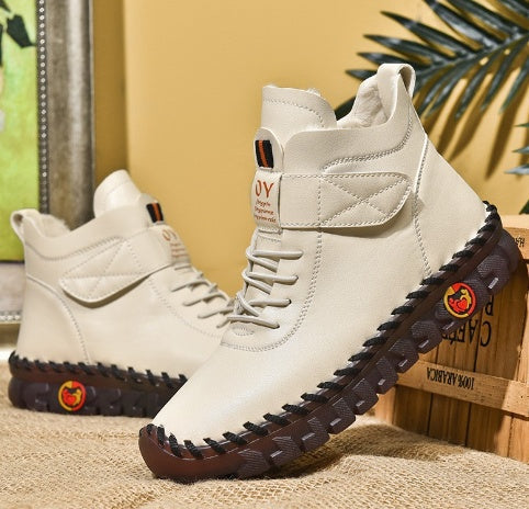 OY Chaussures en cuir cousues main ، semelle ultra-souple - VoltÉlan