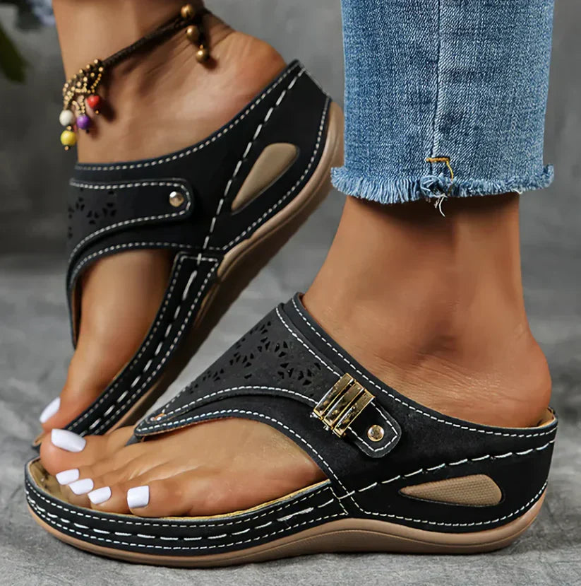 Sandale Élise – Élégance sans effort, Confort inégalé - VoltÉlan